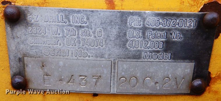 image for item DK1016 Schramm E-Z Drill S-250  pneumatractor