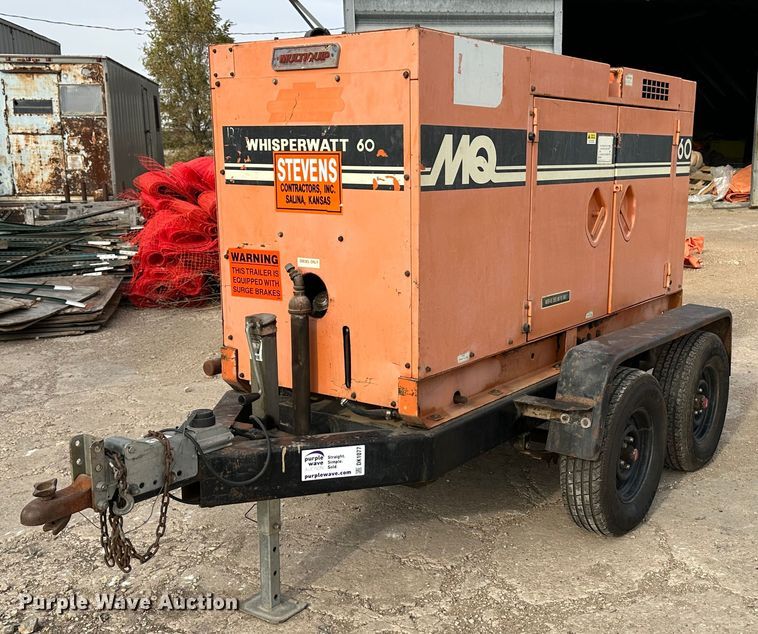 image for item DK1077 Multiquip Whisperwatt 60  generator
