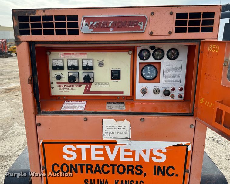 image for item DK1077 Multiquip Whisperwatt 60  generator