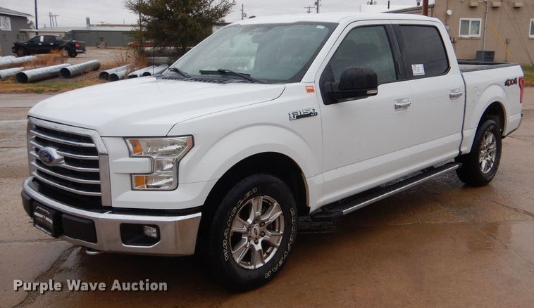 image for item DK1078 2016 Ford F150 XLT  SuperCrew pickup truck