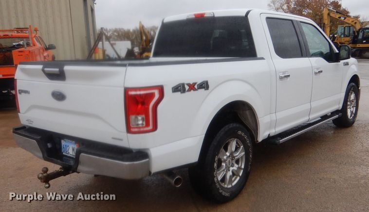 image for item DK1078 2016 Ford F150 XLT  SuperCrew pickup truck