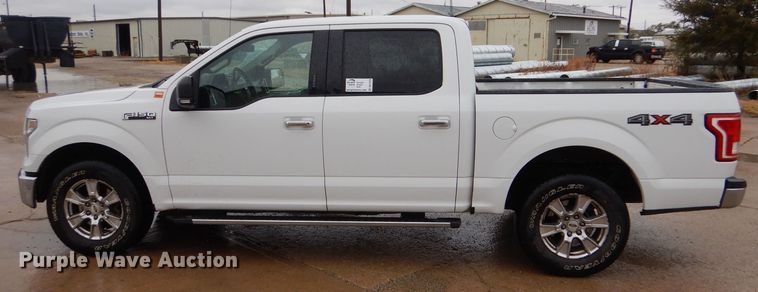 image for item DK1078 2016 Ford F150 XLT  SuperCrew pickup truck