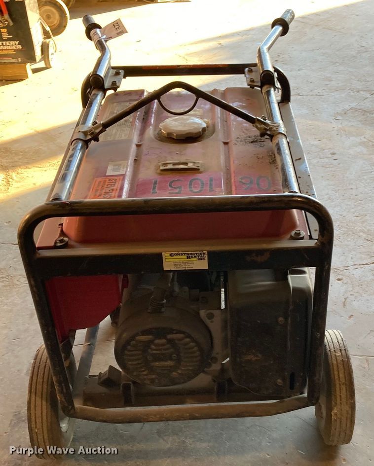 image for item DL2251 Honda EB6500X  generator