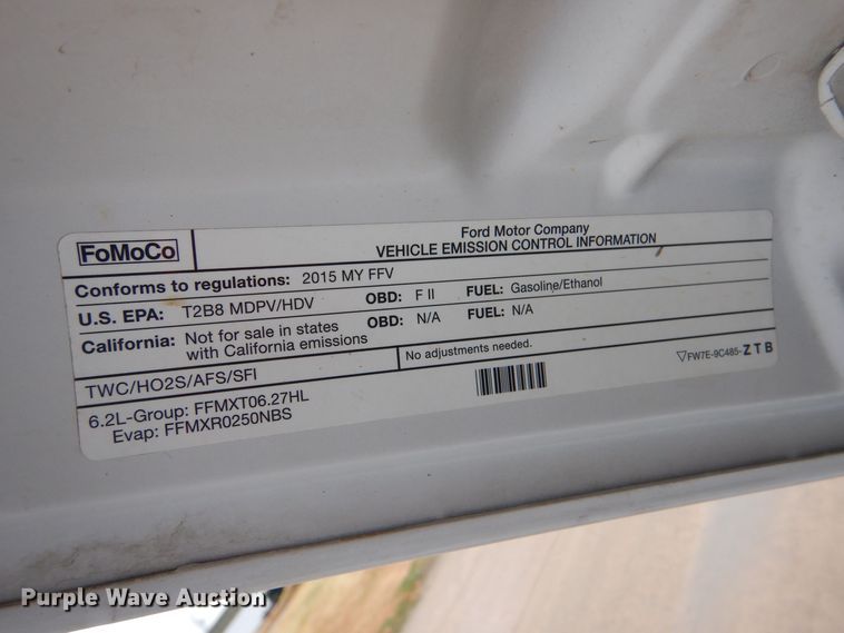 image for item DN5493 2015 Ford F250 Super Duty  Crew Cab pickup truck