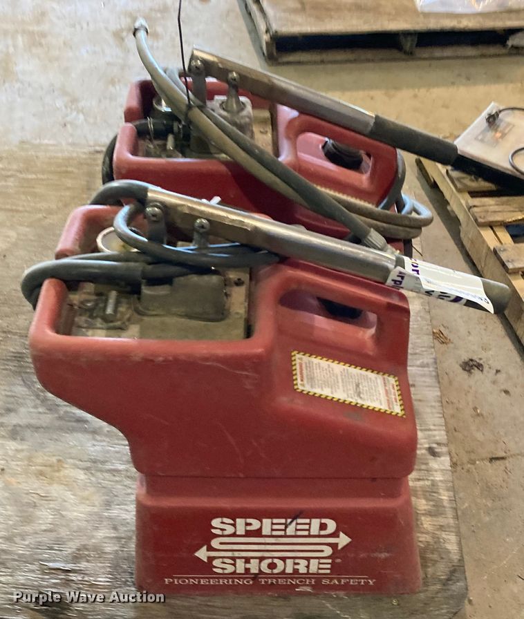 image for item DN6993 (2) Speed Shore hydraulic shoring pumps