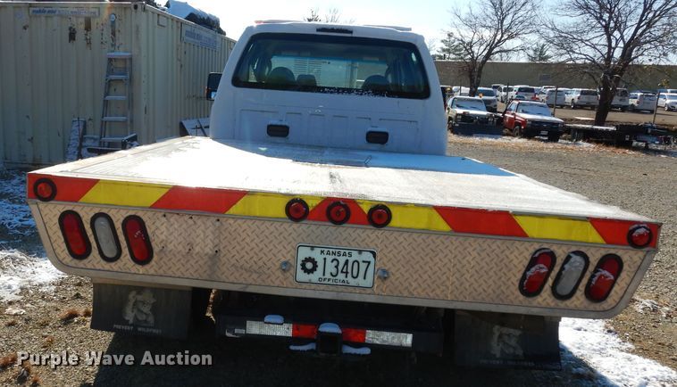 image for item DI6902 2008 Ford F550 Super Duty XL  Crew Cab flatbed truck