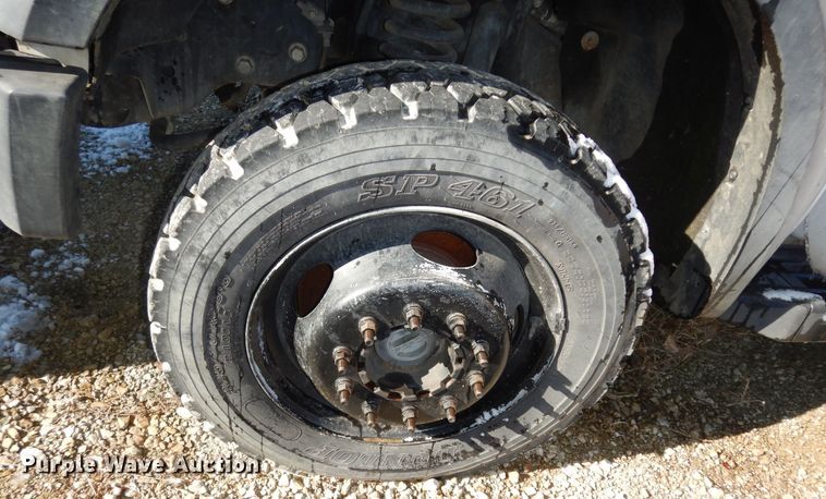 image for item DI6902 2008 Ford F550 Super Duty XL  Crew Cab flatbed truck