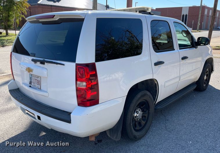 image for item DL0713 2012 Chevrolet Tahoe Police  SUV