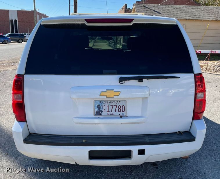image for item DL0713 2012 Chevrolet Tahoe Police  SUV