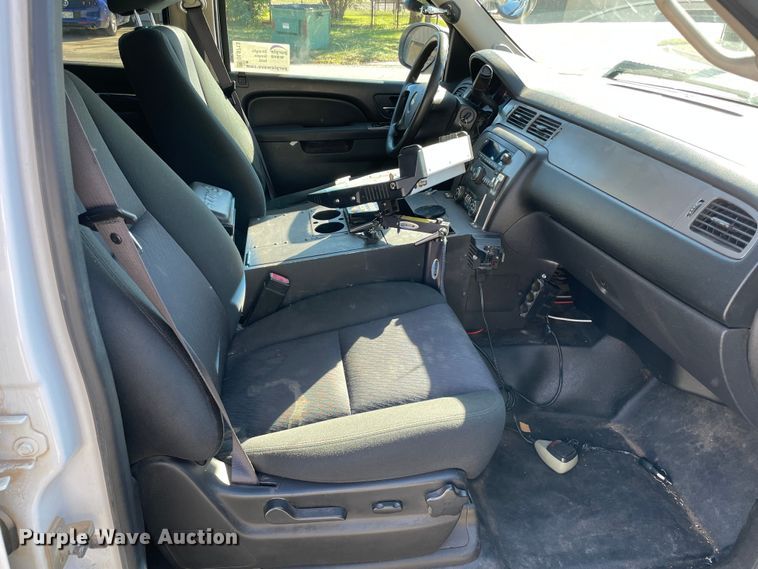 image for item DL0713 2012 Chevrolet Tahoe Police  SUV