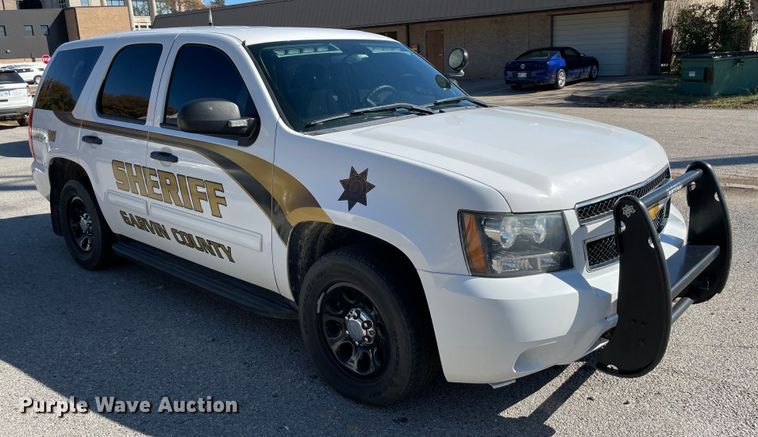 image for item DL0714 2012 Chevrolet Tahoe Police  SUV