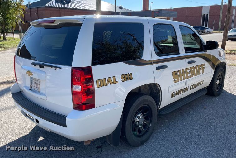image for item DL0714 2012 Chevrolet Tahoe Police  SUV