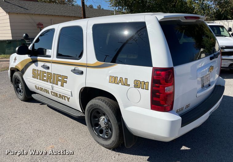 image for item DL0714 2012 Chevrolet Tahoe Police  SUV