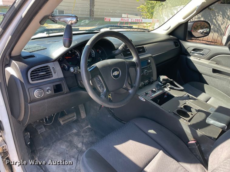 image for item DL0714 2012 Chevrolet Tahoe Police  SUV