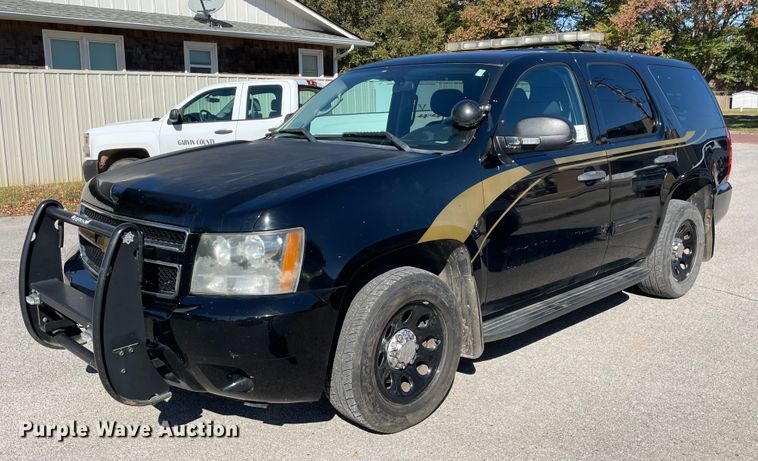 image for item DL0715 2011 Chevrolet Tahoe Police  SUV