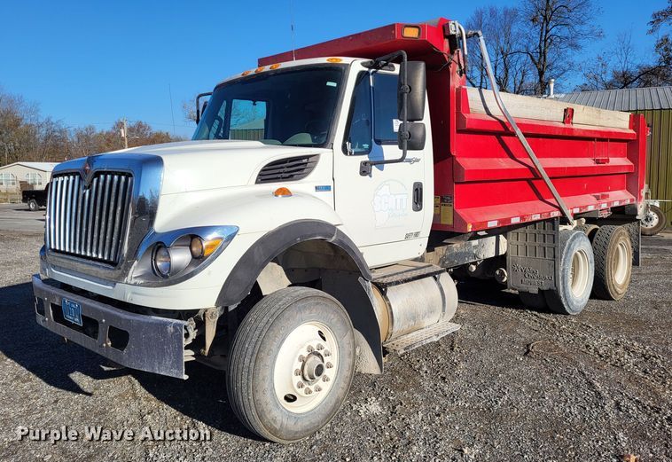 image for item DO3470 2012 International WorkStar 7500  dump truck