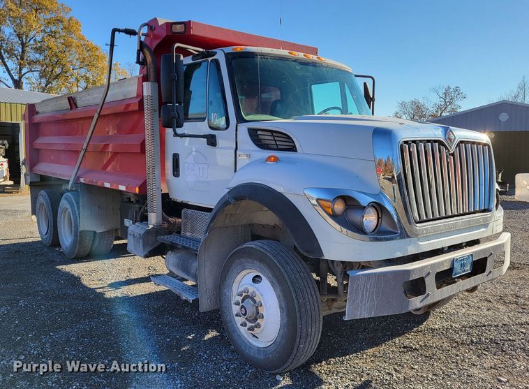 image for item DO3470 2012 International WorkStar 7500  dump truck