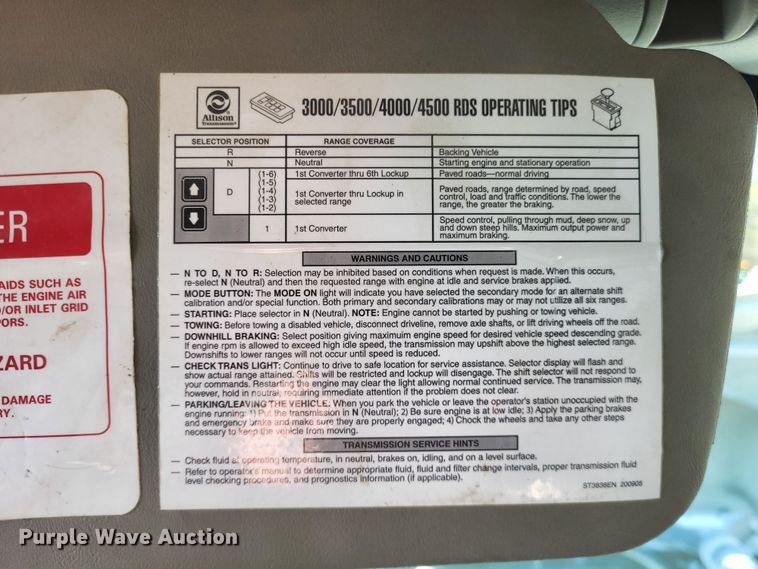 image for item DO3470 2012 International WorkStar 7500  dump truck