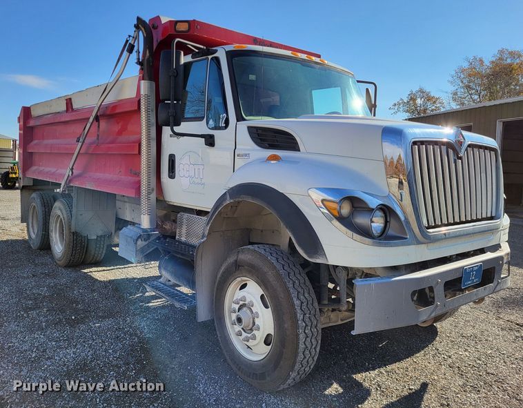 image for item DO3472 2013 International WorkStar 7500  dump truck