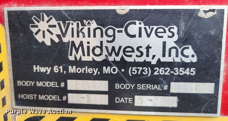 image for item DO3472 2013 International WorkStar 7500  dump truck