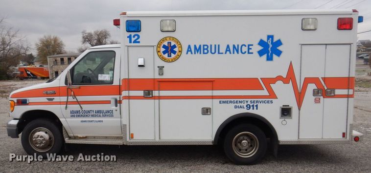 image for item DP0424 1999 Ford E350 Super Duty  ambulance