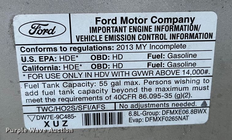 image for item DP0447 2013 Ford E450  ambulance