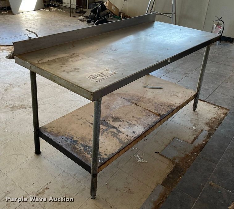 image for item DR2081 Stainless steel table