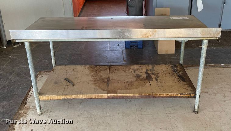 image for item DR2081 Stainless steel table