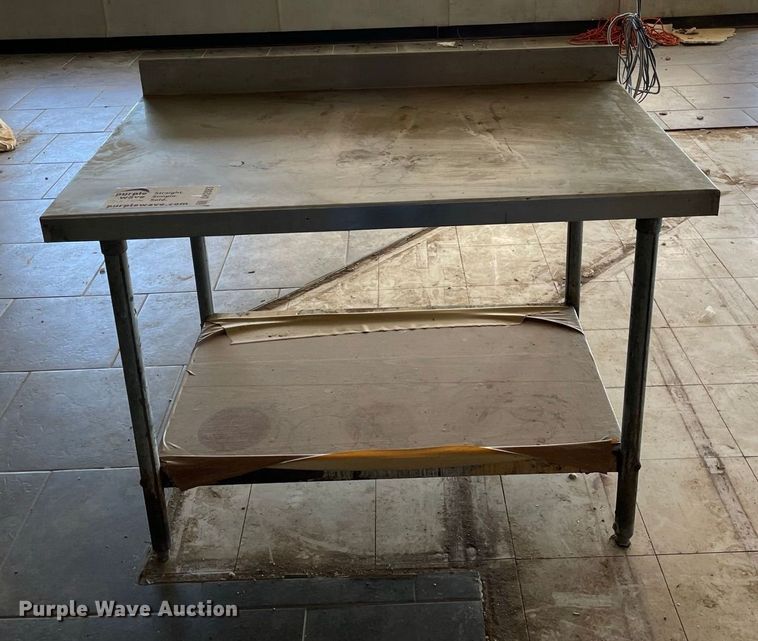 image for item DR2083 Stainless steel table