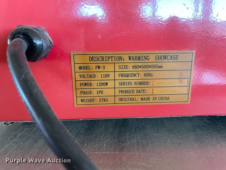 image for item DR2084 Food warmer