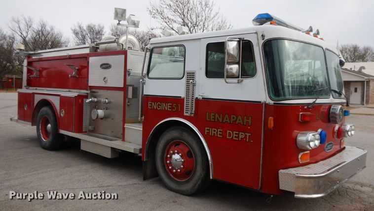 image for item HG9268 1983 Emergency One  pumper fire truck