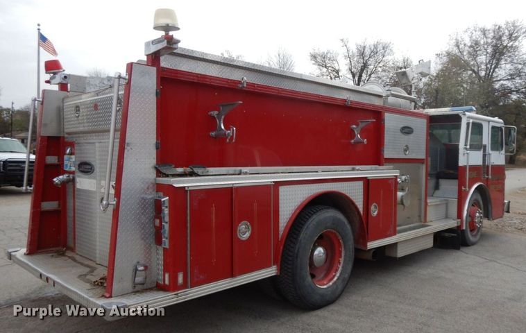 image for item HG9268 1983 Emergency One  pumper fire truck