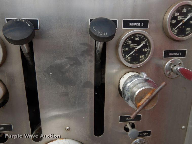 image for item HG9268 1983 Emergency One  pumper fire truck