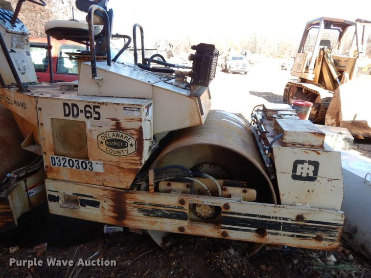 image for item HG9286 1989 Ingersoll Rand DD65  double drum vibratory roller