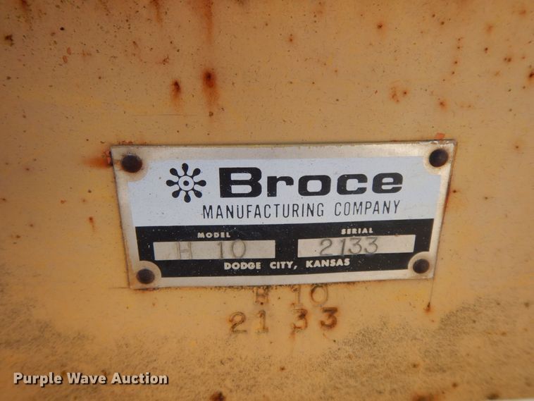 image for item HG9289 1981 Broce H10  broom