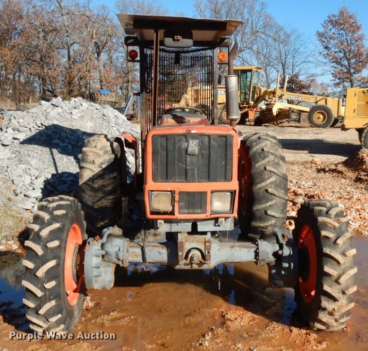 image for item HG9303 1986 Kubota M8030  MFWD tractor