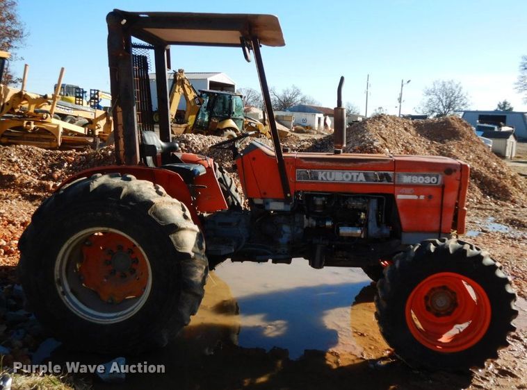 image for item HG9303 1986 Kubota M8030  MFWD tractor