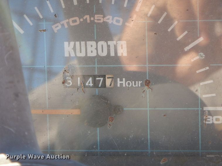 image for item HG9303 1986 Kubota M8030  MFWD tractor