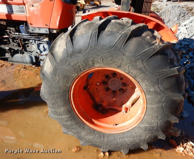 image for item HG9303 1986 Kubota M8030  MFWD tractor