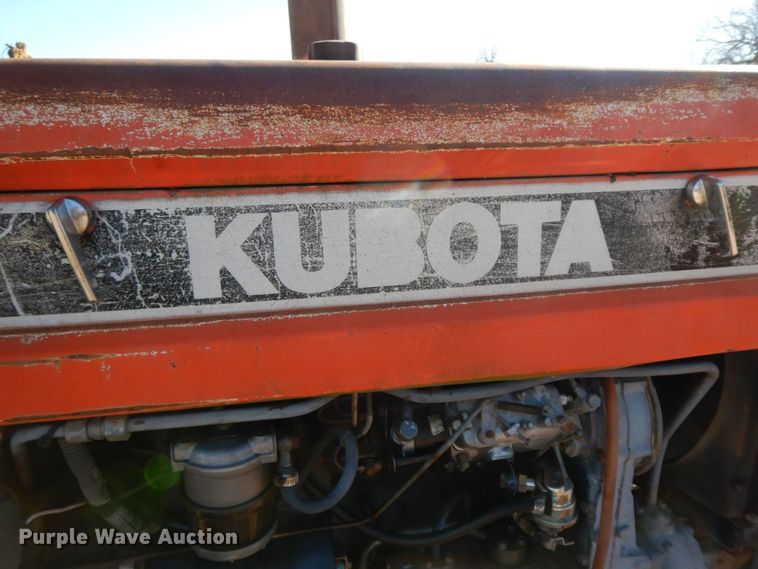 image for item HG9303 1986 Kubota M8030  MFWD tractor