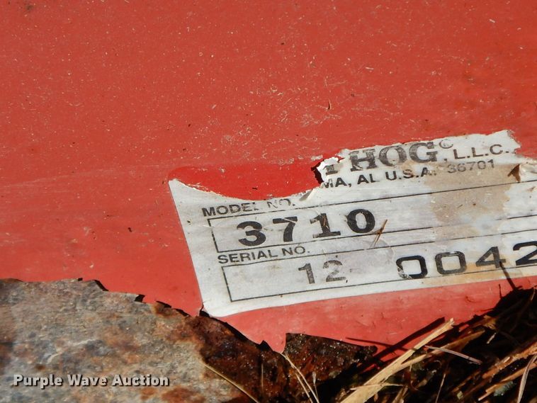 image for item HG9310 Bush Hog 3710  batwing rotary mower