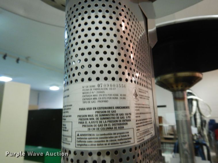 image for item IE9889 (2) CharmGlow propane heaters