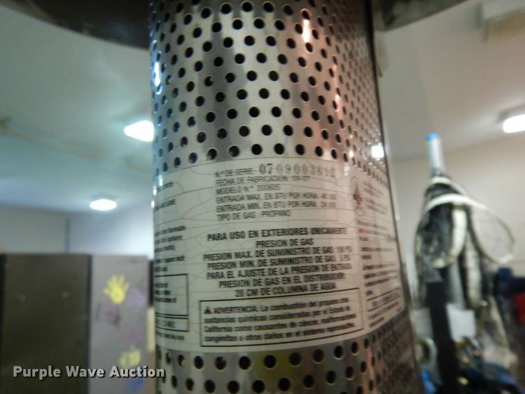 image for item IE9889 (2) CharmGlow propane heaters