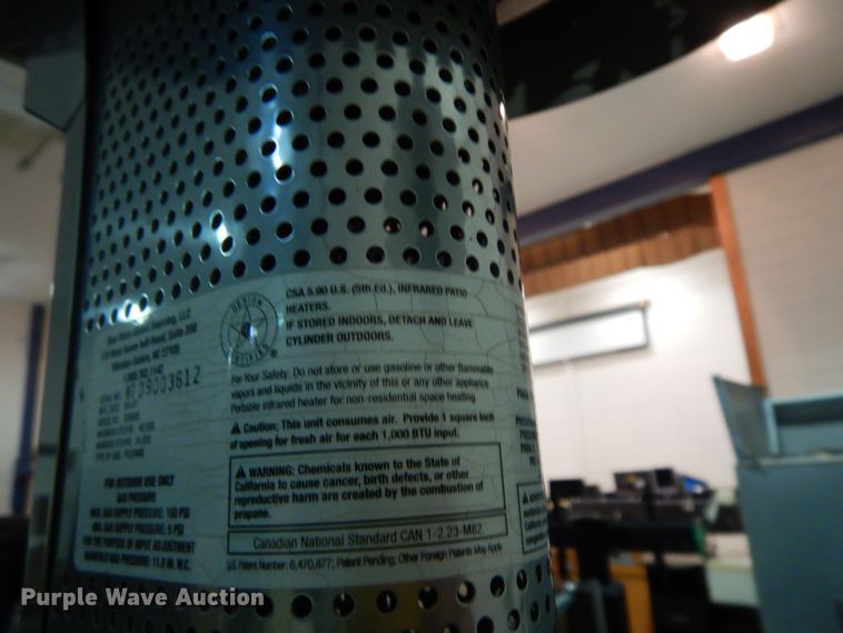 image for item IE9889 (2) CharmGlow propane heaters