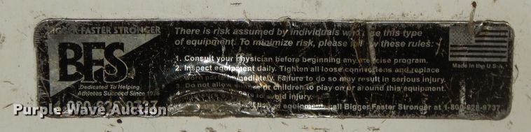 image for item IE9948 (2) BFS squat racks