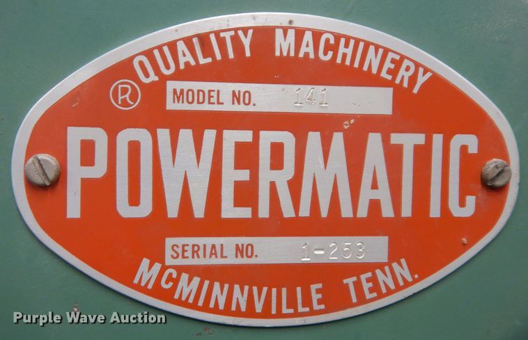 image for item IE9956 Powermatic 141 Bandsaw