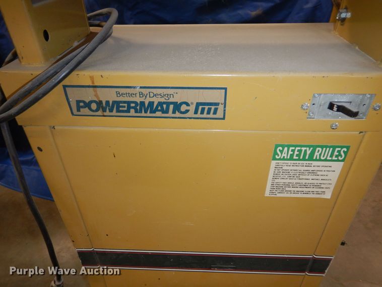 image for item IE9957 Powermatic 13 horizontal sander
