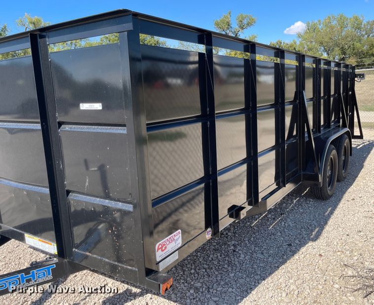 image for item JD9272 2020 Top Hat  equipment trailer