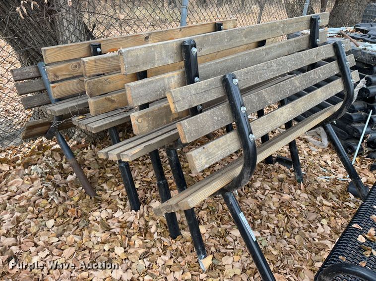 image for item JD9804 (6) 6'L benches