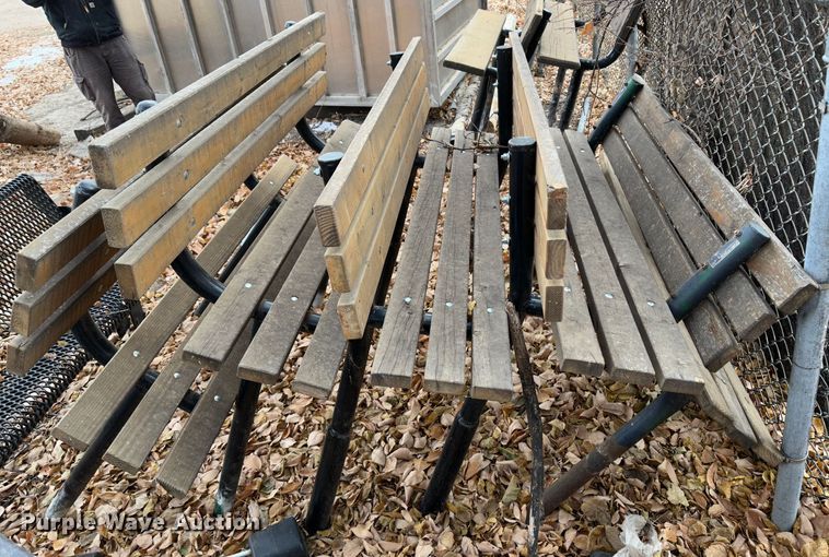 image for item JD9804 (6) 6'L benches